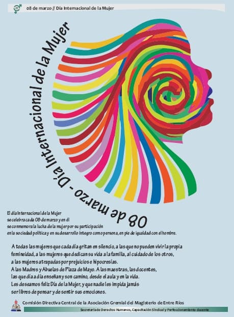 Día de la Mujer: cuadernillo especial de AGMER