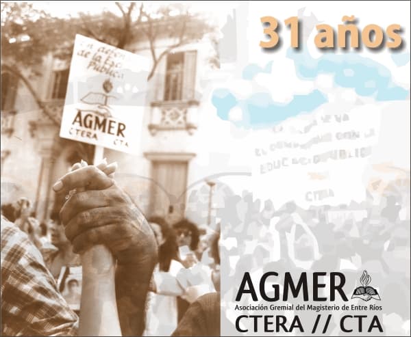 AGMER celebra 31 años