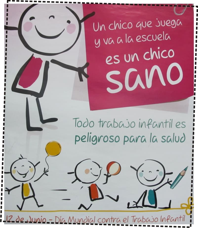 12 de junio: Día mundial contra el trabajo infantil