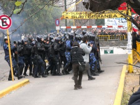 AGMER repudia la represión a trabajadores en Córdoba