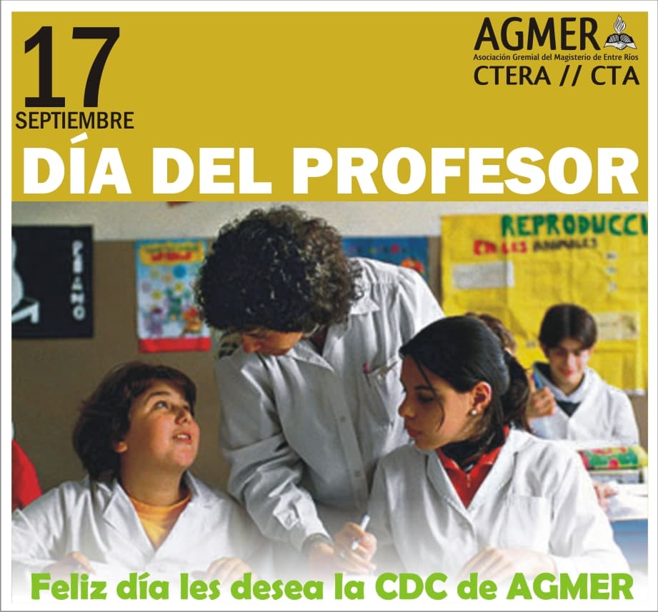 17 de septiembre: Día del Profesor