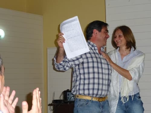 Se formalizó la donación de tierras para viviendas para docentes en Colón