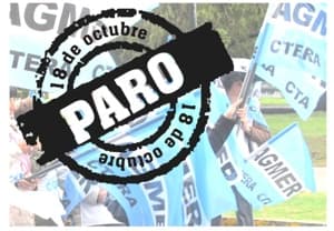 Paro docente: «fue una medida importante que demuestra la legitimidad del reclamo»