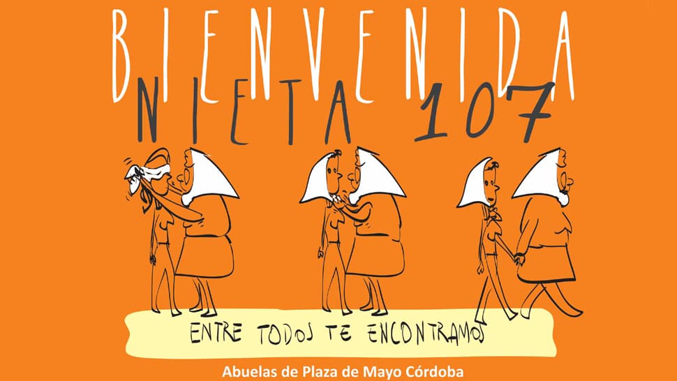 Abuelas identificaron a la nieta 107