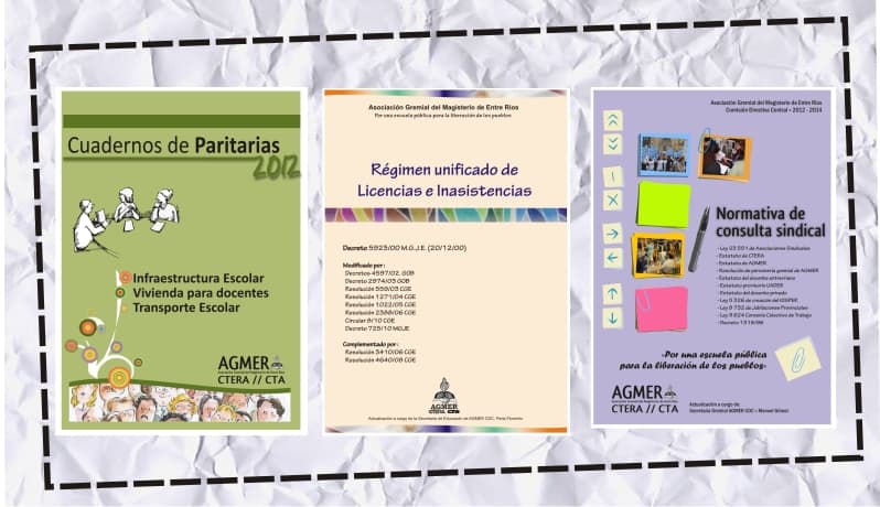 Materiales de difusión para toda la provincia