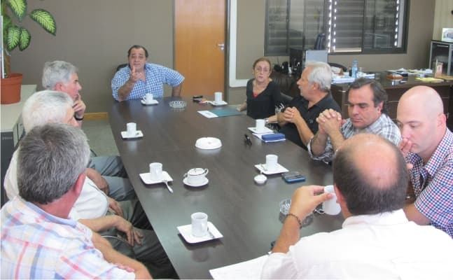 Reunión con representantes de IOSPER