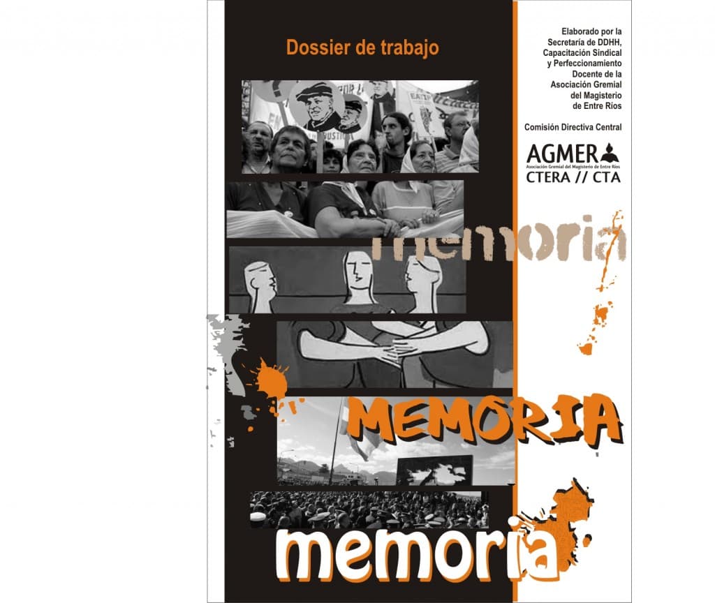 Está en las seccionales el boletín para trabajar el mes de la Memoria