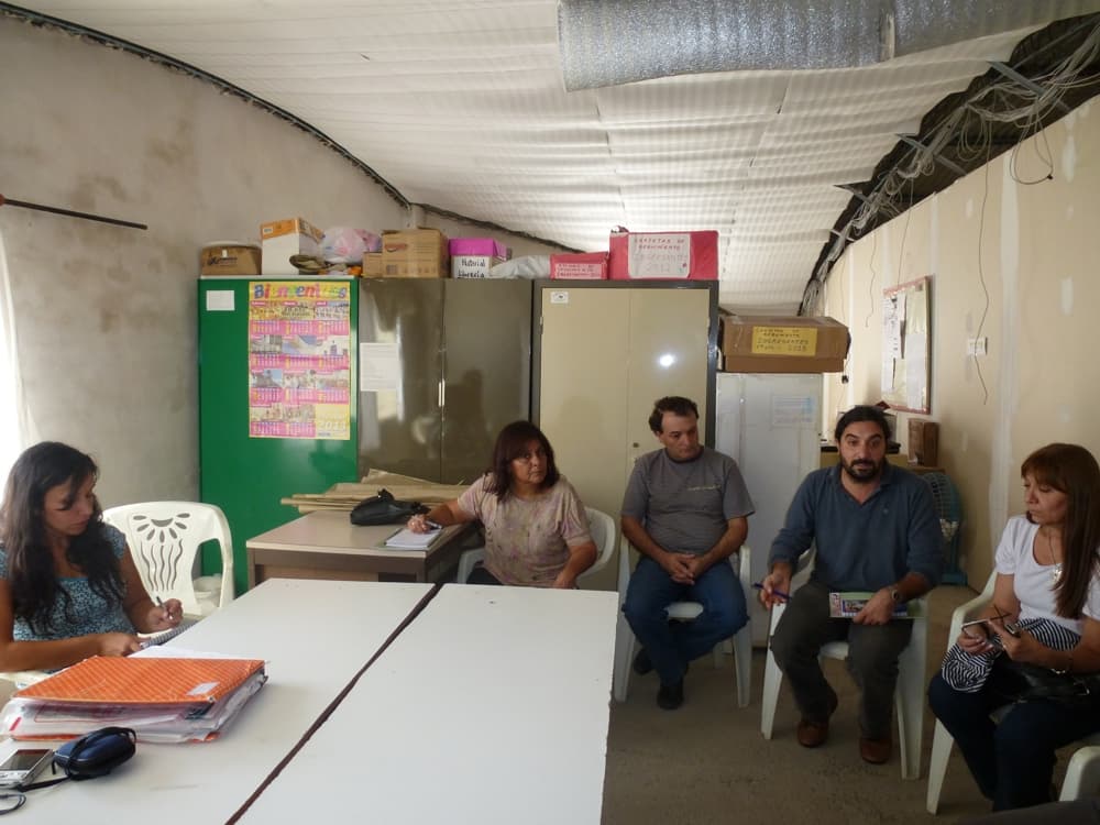 La Comisión de Infraestructura recorrió la Escuela Zuloaga de San Benito