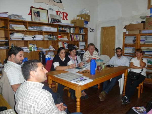 Comisión de seguimiento de la Paritaria de Transporte: reunión y recorrida