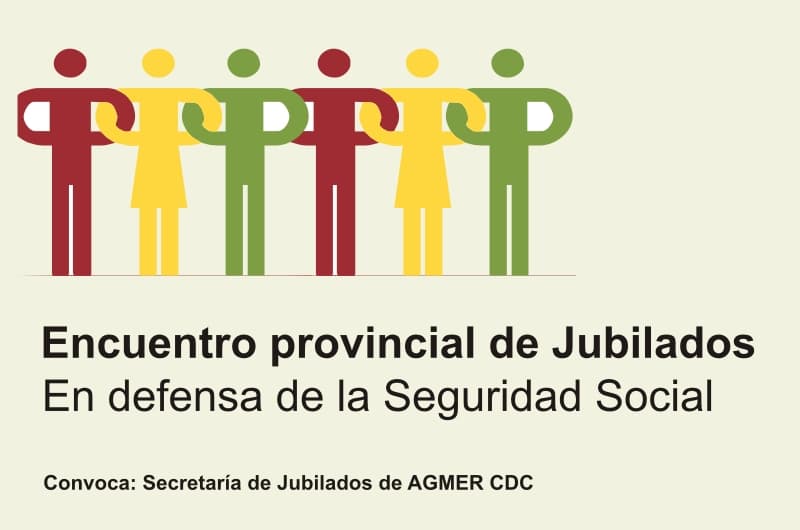 Encuentro de Jubilados Provinciales afiliados a AGMER