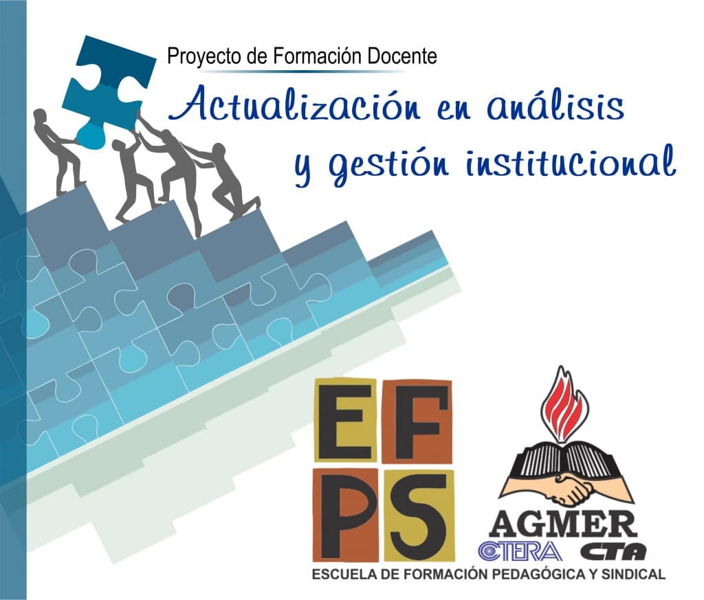 Proyecto de Formación: Actualización en análisis y gestión institucional