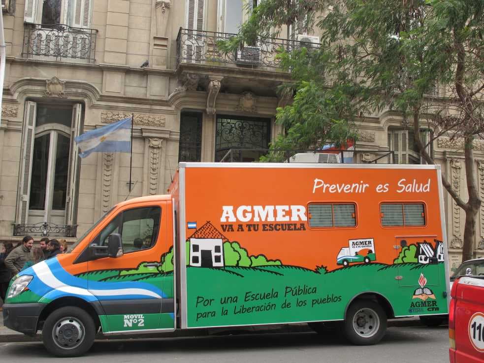 Se presentó el programa de salud “AGMER va a tu escuela”