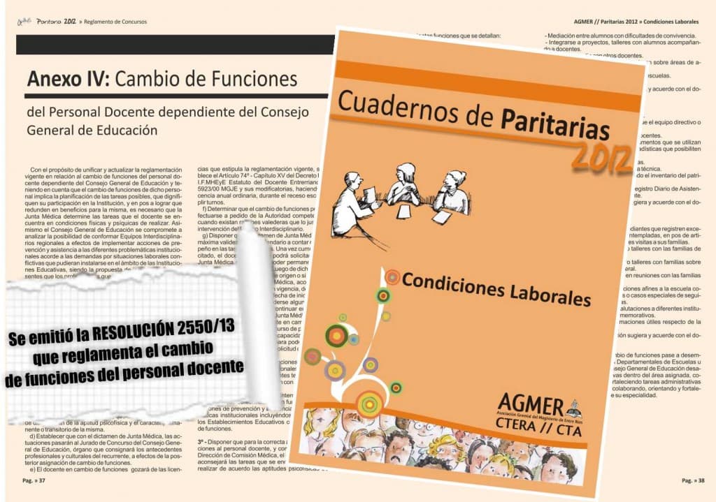 Se emitió la resolución que reglamenta el cambio de funciones del personal docente
