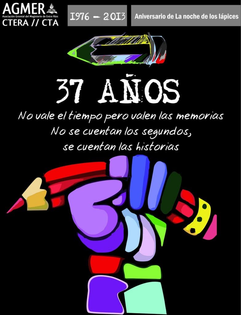 A 37 años de La Noche de los Lápices