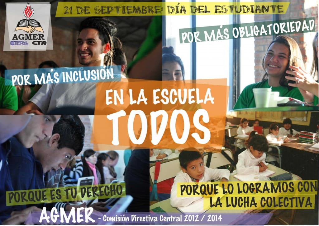 21 de septiembre » Día del estudiante