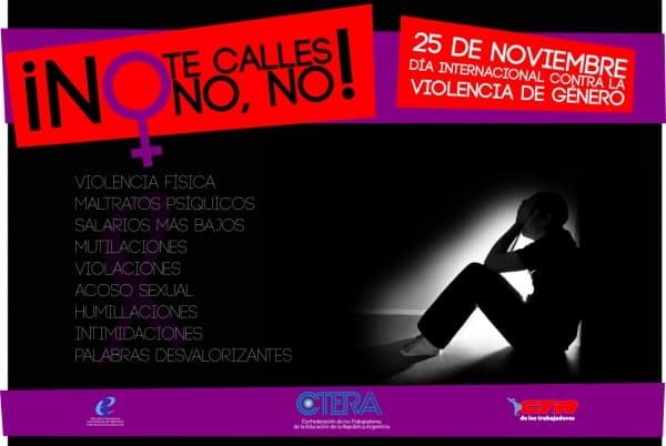 Día Internacional contra la Violencia de Género