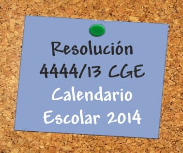 Calendario Escolar 2014