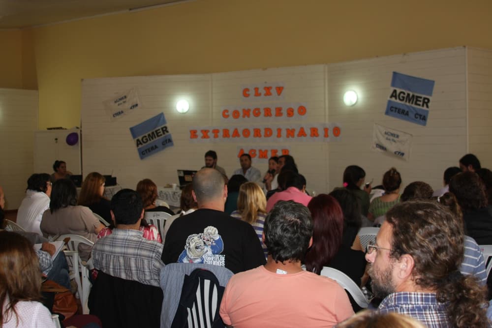 El Congreso de AGMER aceptó la propuesta salarial – Resoluciones