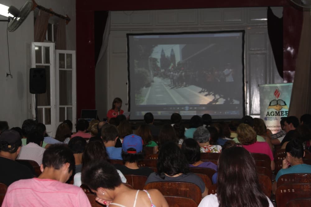 Con la proyección de un documental, AGMER recordó a Fuentealba