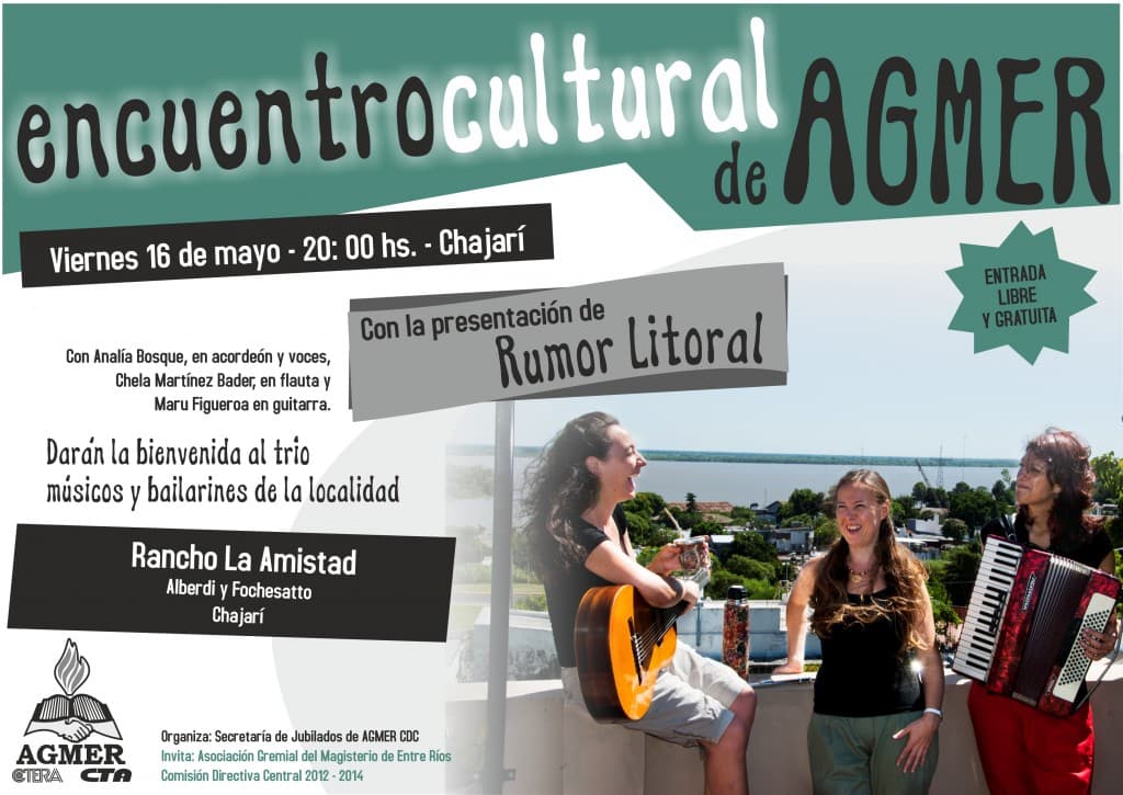 Encuentro Cultural de AGMER en Chajarí