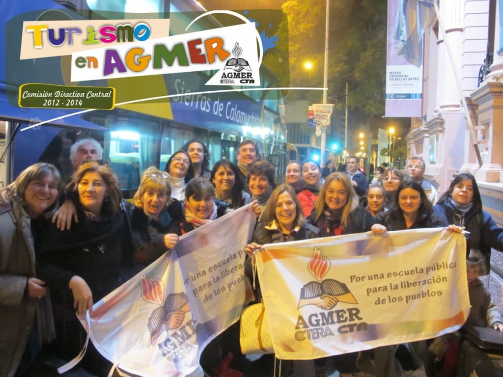 Regresó el contingente que viajó a Merlo con la propuesta “Turismo en AGMER”