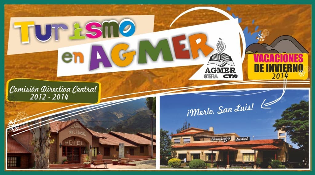 La CDC comunica el lanzamiento de “Turismo en AGMER”