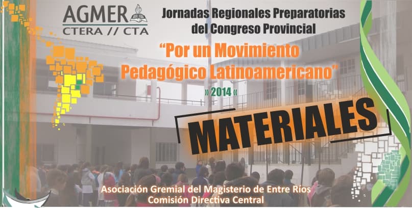 MATERIALES de trabajo para las Jornadas