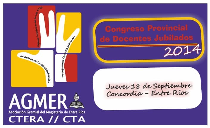 Congreso Provincial de Docentes Jubilados