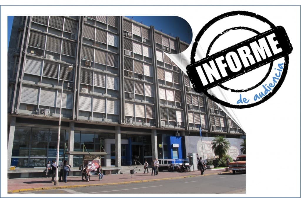 Audiencia en el CGE: el informe