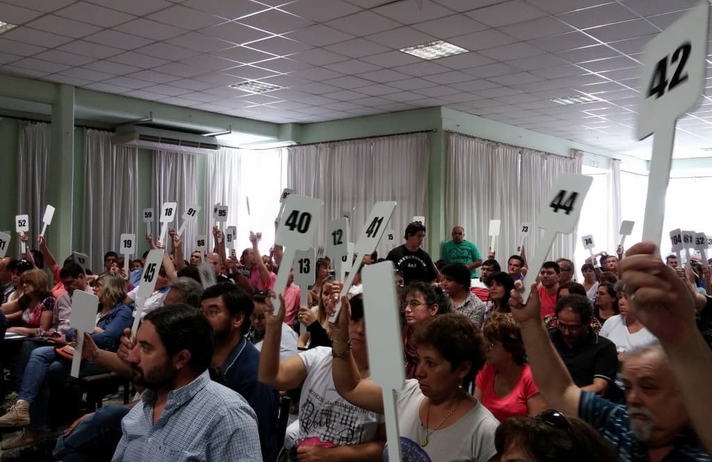 Sesionó el Congreso Ordinario de AGMER