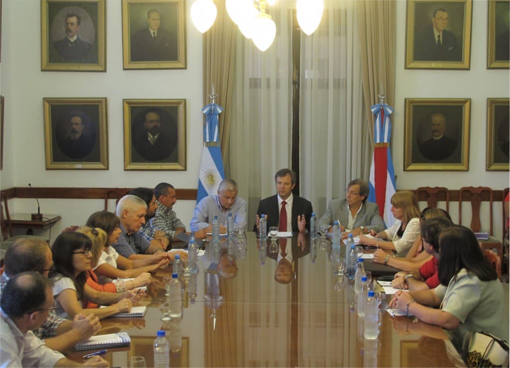Primer Audiencia con el Gobierno Provincial