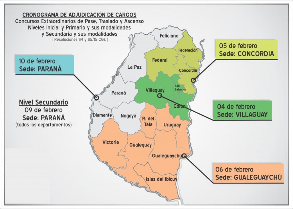 Información completa sobre Concursos Extraordinarios de Cargos Directivos