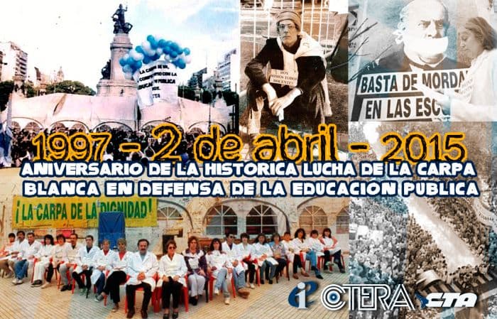 La lucha histórica de la Carpa Blanca de la Dignidad
