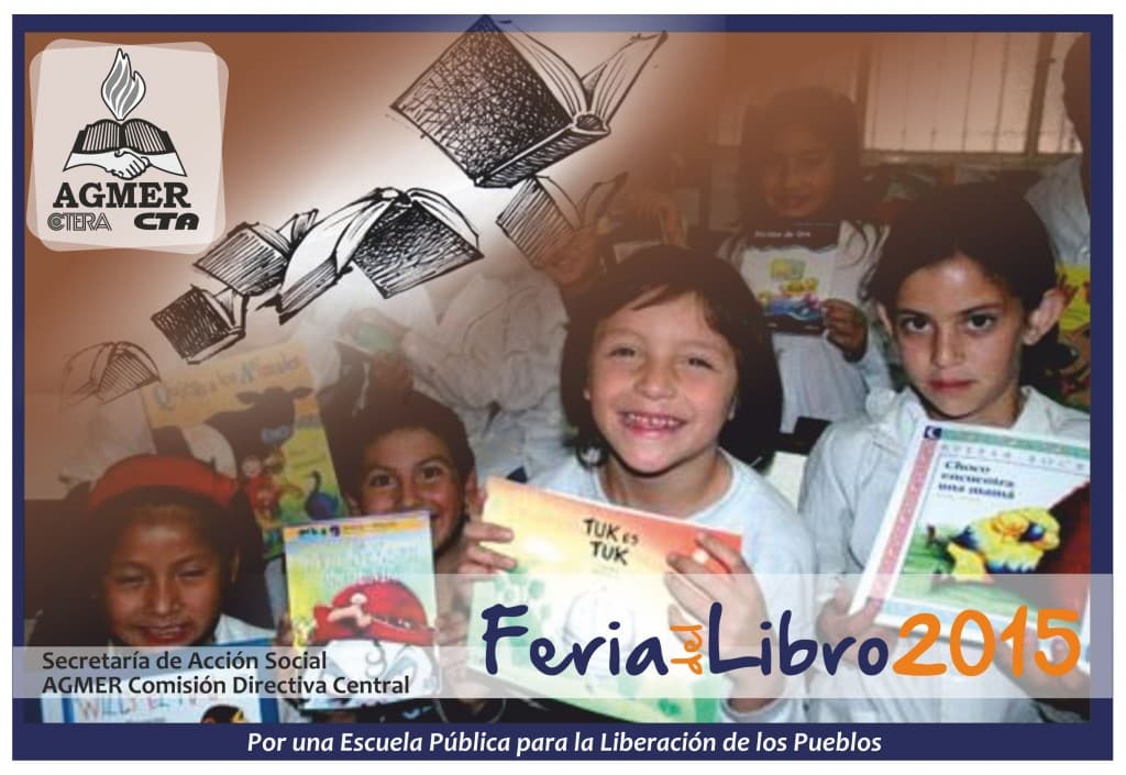 AGMER acompaña la participación de afiliados en la Feria del Libro