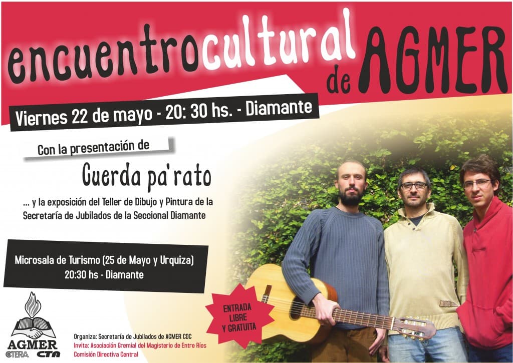 Encuentro Cultural de AGMER en Diamante