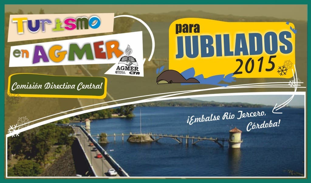 “Turismo en AGMER” para jubilados