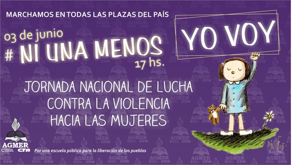 Jornada Nacional #NiUnaMenos » Material para trabajar en las escuelas