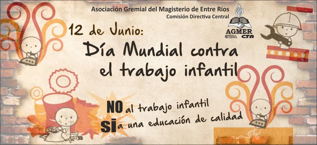 12 de Junio: Día Mundial contra el trabajo infantil