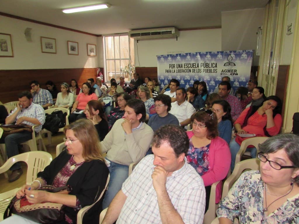 Se realizó en AGMER el III Encuentro Provincial de Nivel Superior
