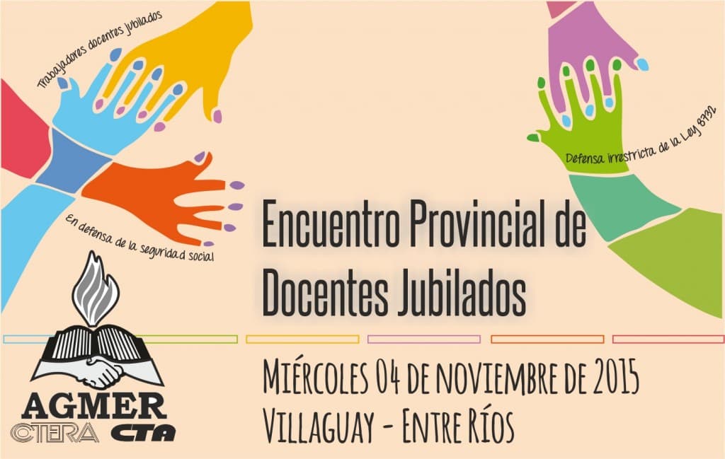 Encuentro Provincial de Jubilados de AGMER