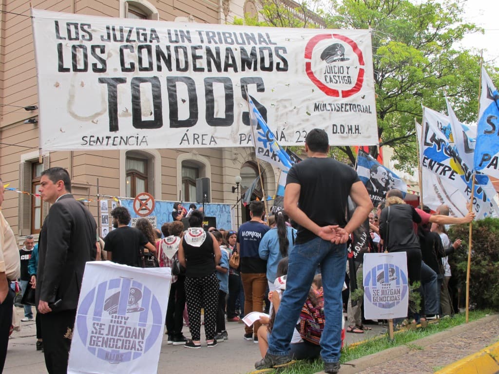 Causa Área Paraná: siete represores fueron condenados en histórica sentencia