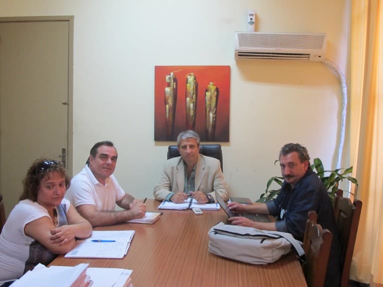 Audiencia de AGMER con el presidente de la Caja de Jubilaciones