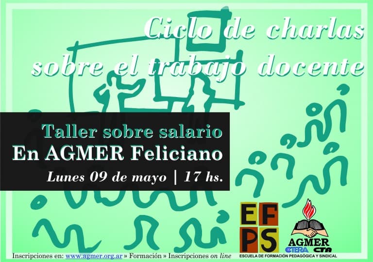 Comienza el Ciclo de charlas sobre el trabajo docente en Feliciano