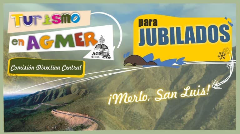 Turismo en AGMER para jubilados » Merlo