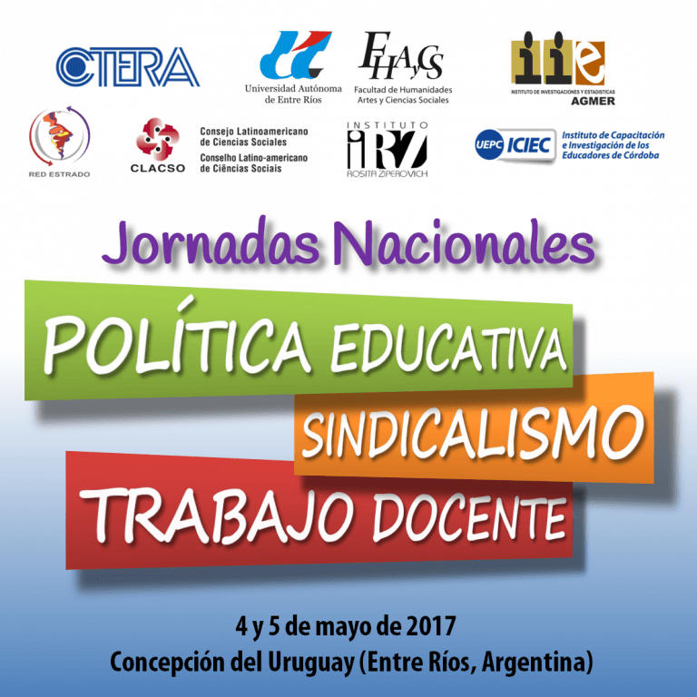 Jornadas Nacionales sobre Política Educativa, Sindicalismo y Trabajo Docente