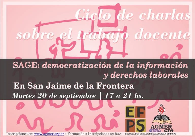Jornada de formación sobre SAGE en Sauce de Luna y San Jaime
