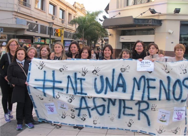 AGMER presente en la convocatoria por Ni Una Menos