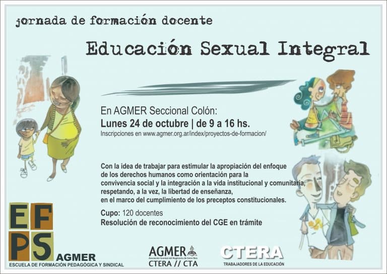 En Colón: formación docente en Educación sexual integral