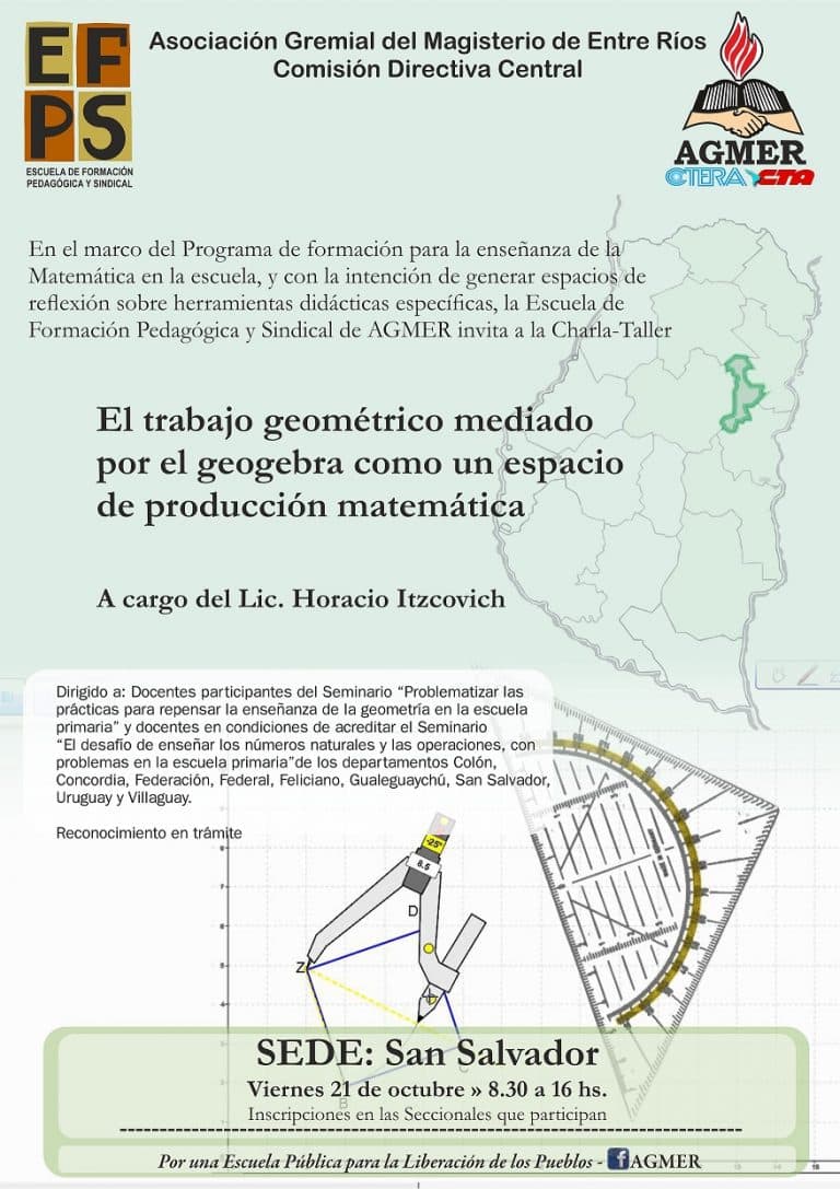Programa de formación para la enseñanza de la Matemática: seminario regional sobre geometría