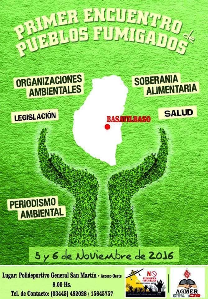 Primer Encuentro de Pueblos Fumigados de Entre Ríos